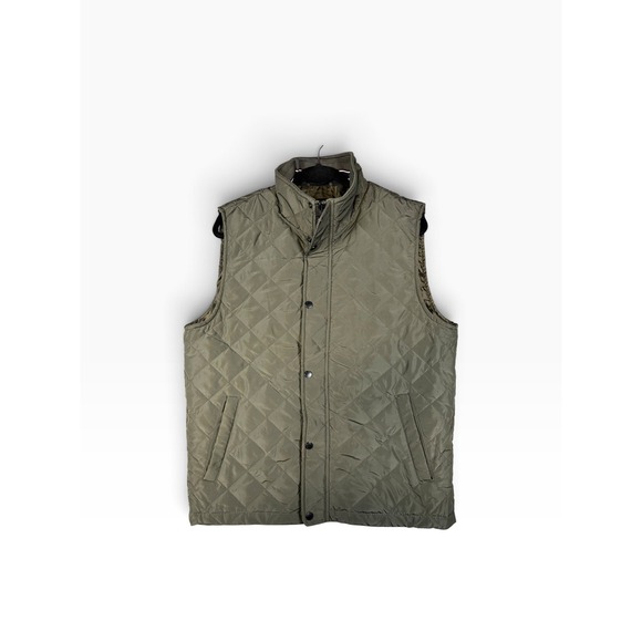Tahari Other - Tahari Men's Medium Diamond-Quilted Full Zip Lined Puffer Vest